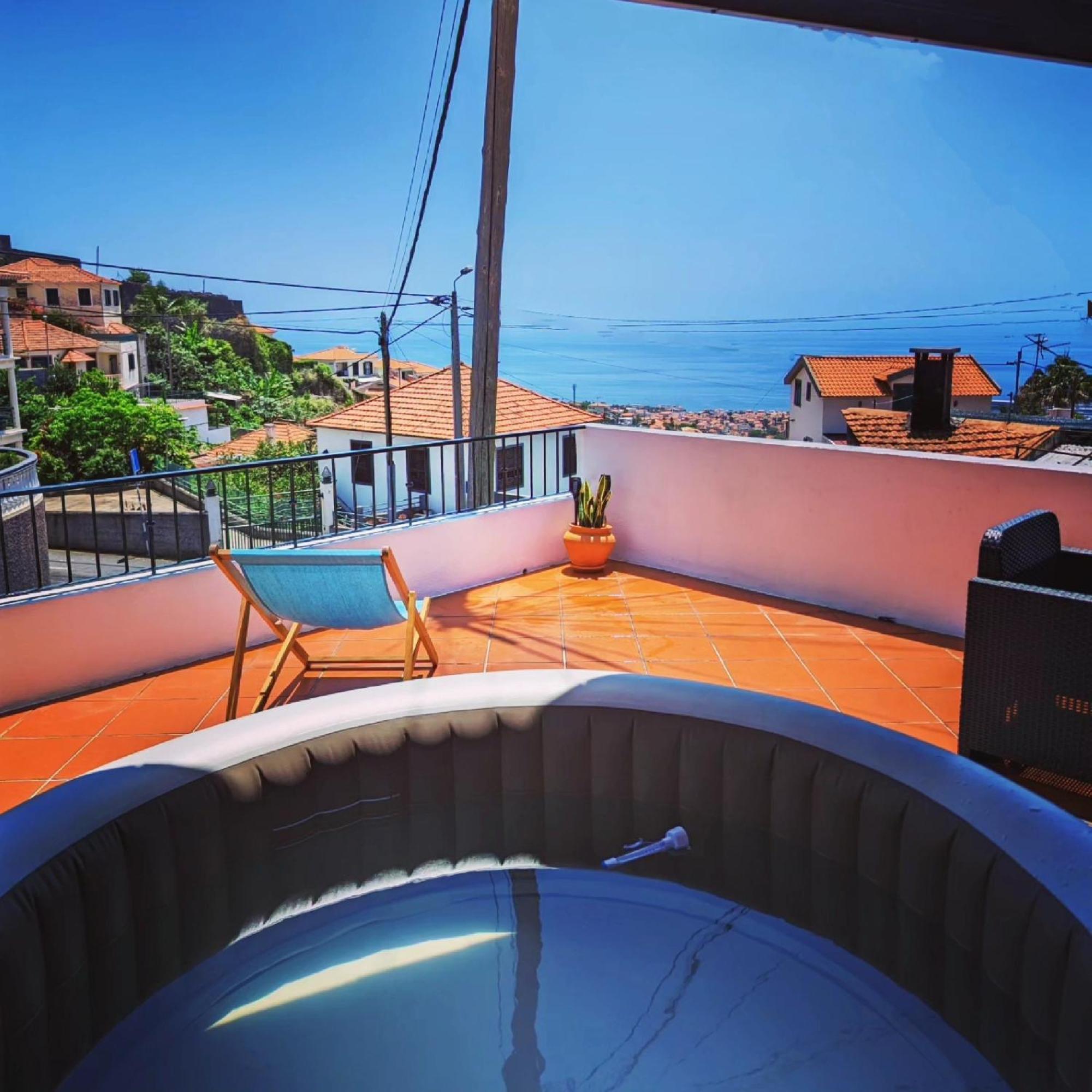 Vila Casa Ascencao, Vista Mar Madeira Funchal  Exteriér fotografie